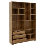 Bibliotekë Lucinda pakoworld lis 120x29.8x180.5cm