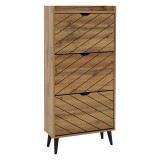 Dollap këpucësh Thelma pakoworld 12 palë lis 60x23.8x131.6 cm