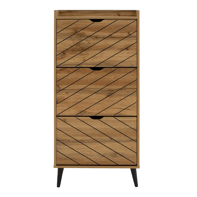 Dollap këpucësh Thelma pakoworld 12 palë lis 60x23.8x131.6 cm