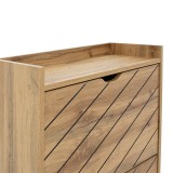 Dollap këpucësh Thelma pakoworld 12 palë lis 60x23.8x131.6 cm