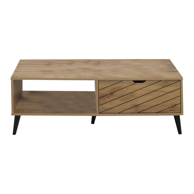 Tavolinë kafeje melaminë Thelma pakoworld lis 120x60x41.6cm