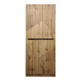 Raft këpucësh-kabinet Kebell pakoworld në nuancë lisi 71x41.5x180.4cm