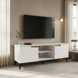 Kabinet TV Kemvio pakoworld SONOMA-e bardhë 120x38x44cm