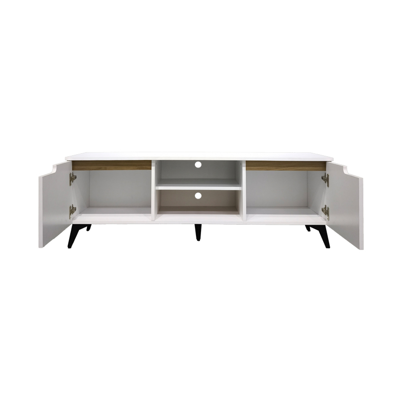 Kabinet TV Kemvio pakoworld SONOMA-e bardhë 120x38x44cm
