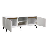 Kabinet TV Kemvio pakoworld SONOMA-e bardhë 150x38x44cm
