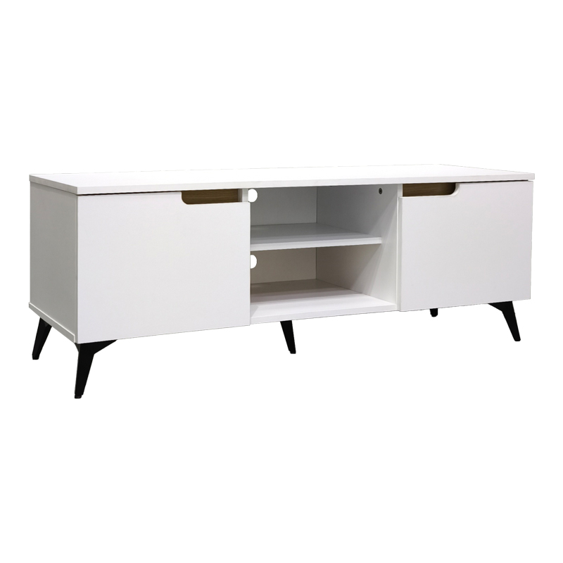 Kabinet TV Kemvio pakoworld SONOMA-e bardhë 150x38x44cm