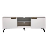 Kabinet TV Kemvio pakoworld SONOMA-e bardhë 150x38x44cm