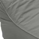 Bean bag-shezlong i papërshkueshëm nga uji Leandro pakoworld në ngjyrë gri të errët