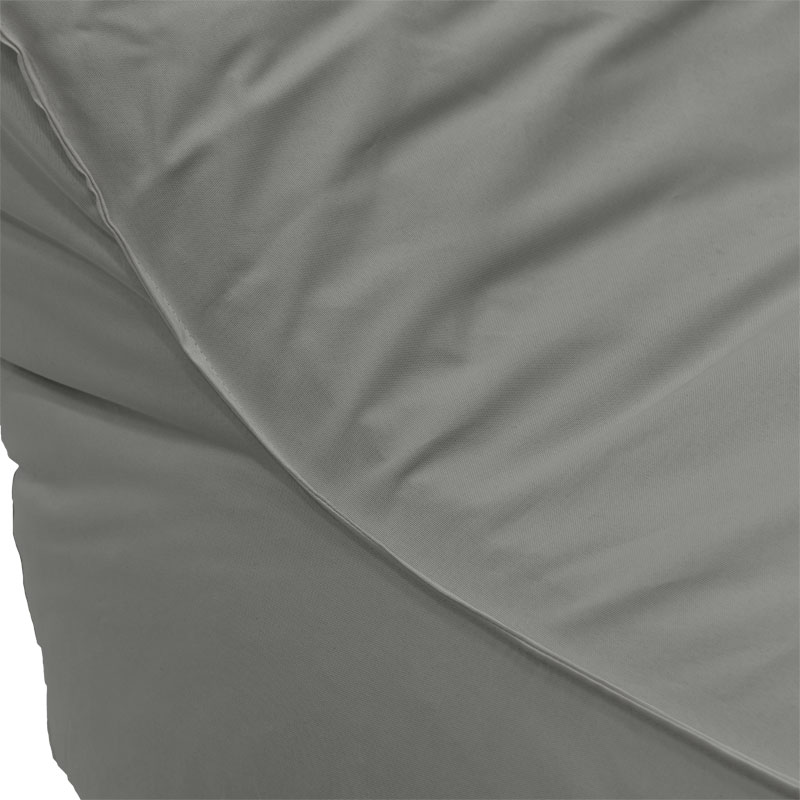 Bean bag-shezlong i papërshkueshëm nga uji Leandro pakoworld në ngjyrë gri të errët