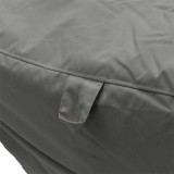 Bean bag-shezlong i papërshkueshëm nga uji Leandro pakoworld në ngjyrë gri të errët