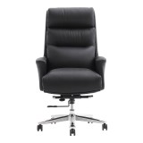 Karrige zyre menaxheri Nagal pakoworld PU në ngjyrë të zezë 71x73x117-123cm