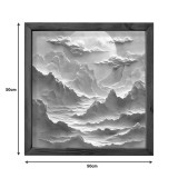 Pikturë në kanavacë Jedia pakoworld me printim dixhital 50x3.5x50cm