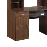 Tavolinë kompjuteri-raft librash Novelty pakoworld arrë 120x55x182cm