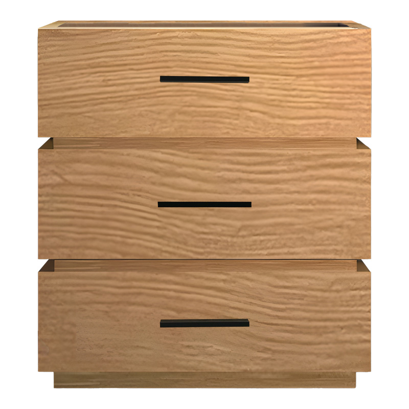 Komodinë mdf Sonlen pakoworld në ngjyrë lisi 60x40x66cm
