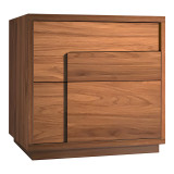 Krevat pakoworld mdf komodinë në ngjyrë arre 50x40x48cm
