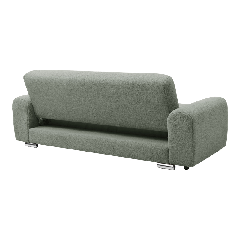 Divan trevendësh Harmonious pakoworld bukle jeshile ulliri 223.5x92x81cm