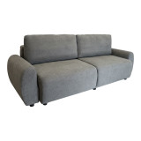 Divan trevendësh Hungie pakoworld pëlhurë në ngjyrë gri 250x92x89cm