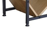 Librari metalike Orunta pakoworld lis-i zi 40x26.5x125cm
