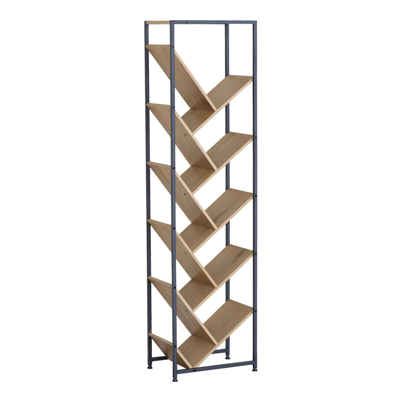 Librari metalike Orunta pakoworld lis-i zi 40x26.5x150cm