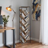 Librari metalike Orunta pakoworld lis-i zi 40x26.5x150cm