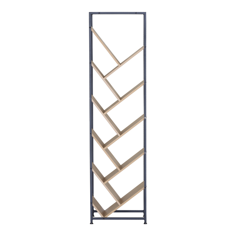 Librari metalike Orunta pakoworld lis-i zi 40x26.5x150cm