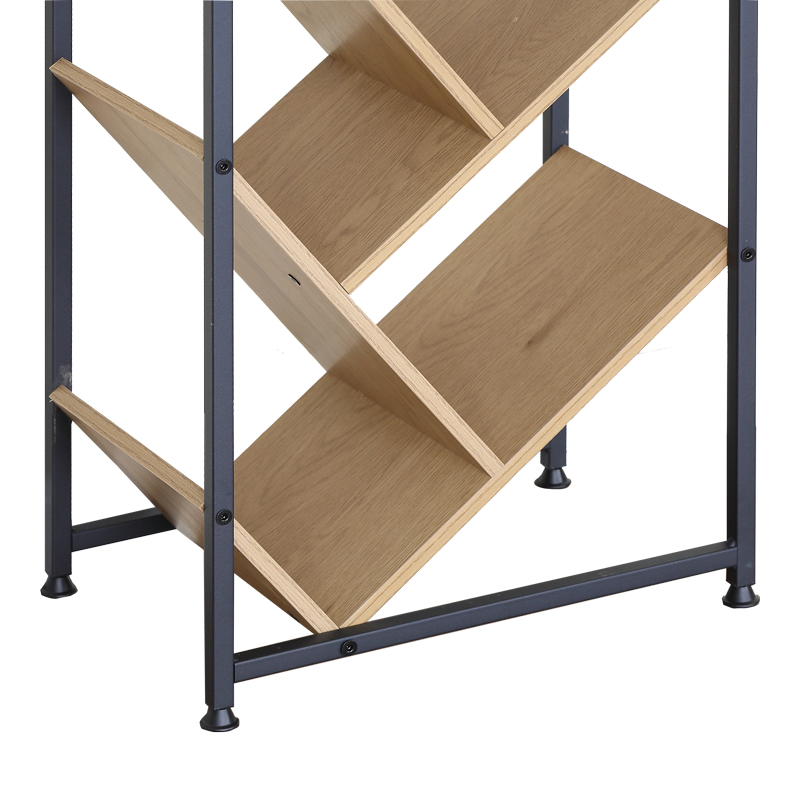 Librari metalike Orunta pakoworld lis-i zi 40x26.5x150cm