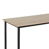 Konsolë Shima pakoworld lis-metal i zi 106x35x81cm