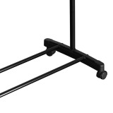 Varëse rrobash dyshemeje Wizak pakoworld metal i zi 74.5x41,5x157cm