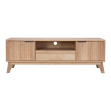 Kabinet TV Hamea pakoworld mdf në nuancë natyrale 145x39.5x49cm