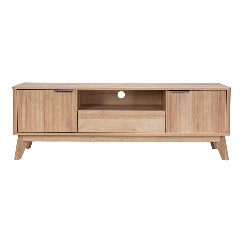 Kabinet TV Hamea pakoworld mdf në nuancë natyrale 145x39.5x49cm
