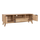 Kabinet TV Hamea pakoworld mdf në nuancë natyrale 145x39.5x49cm