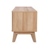 Kabinet TV Hamea pakoworld mdf në nuancë natyrale 145x39.5x49cm