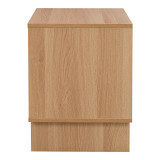 Komodinë Jenfia pakoworld mdf në nuancë natyrale 48x39x50.5cm