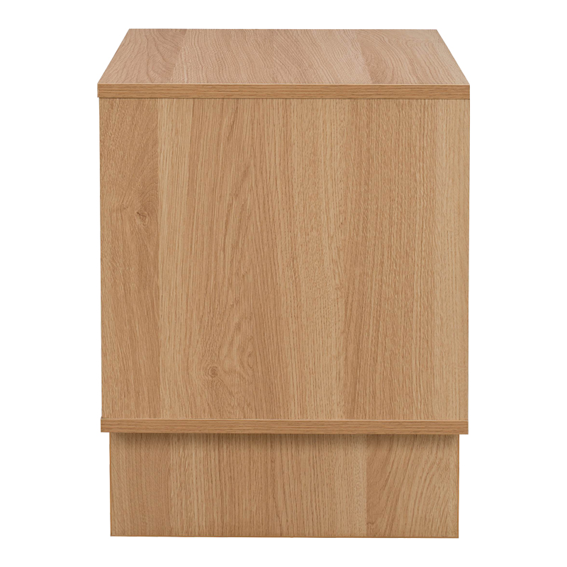 Komodinë Jenfia pakoworld mdf në nuancë natyrale 48x39x50.5cm