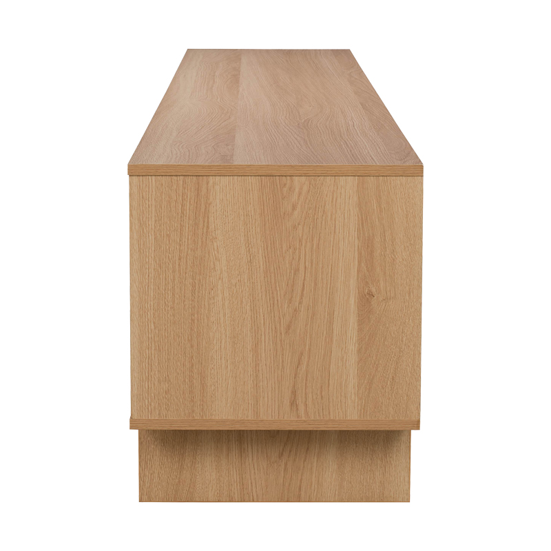 Mbajtëse televizori Jenfia pakoworld mdf në nuancë natyrale 180x39x45.5cm
