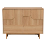 Bufe Jenfia pakoworld mdf në nuancë natyrale 101,2x39x75.5cm