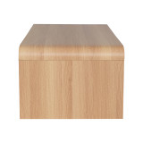 Tavolinë kafeje Anfen pakoworld mdf në nuancë natyrale 100x50x35.5cm