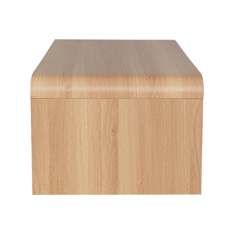 Tavolinë kafeje Anfen pakoworld mdf në nuancë natyrale 100x50x35.5cm