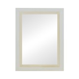 Pasqyrë Joliene Inart ngjyrë natyrale-e bardhë antike mdf 60x80x2.1cm