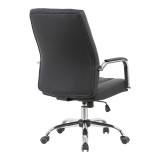 Karrige zyre menaxheri Mido pakoworld pu e zezë 58x71x100-106cm