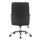 Karrige zyre menaxheri Mido pakoworld pu e zezë 58x71x100-106cm
