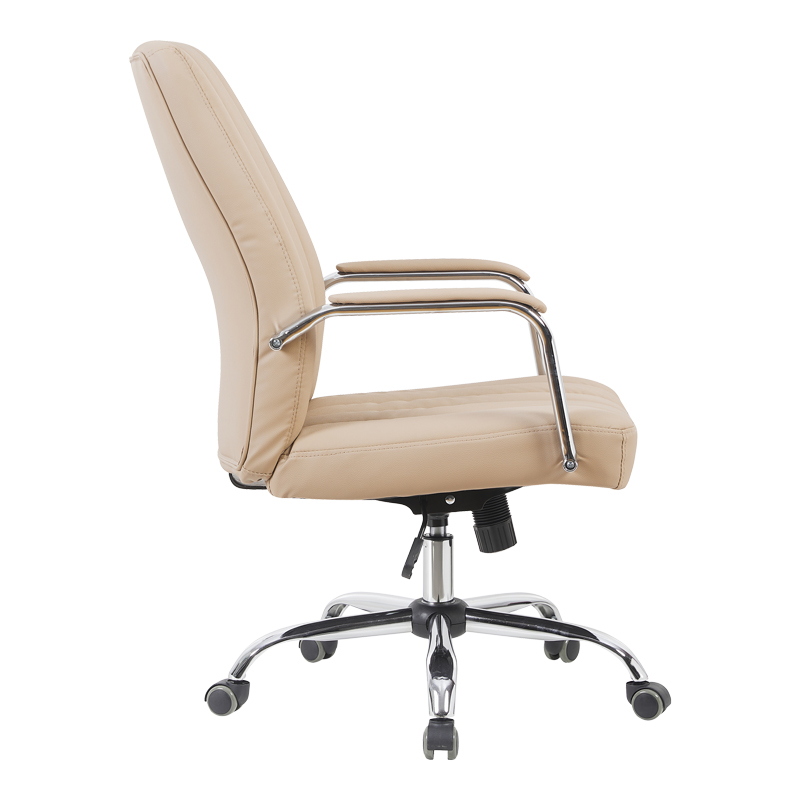 Karrige zyre menaxheri Mido pakoworld pu kapuçino 58x71x100-106cm