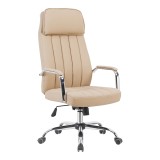 Karrige zyre menaxheri Morales pakoworld pu kapuçino 60x70x118-124cm