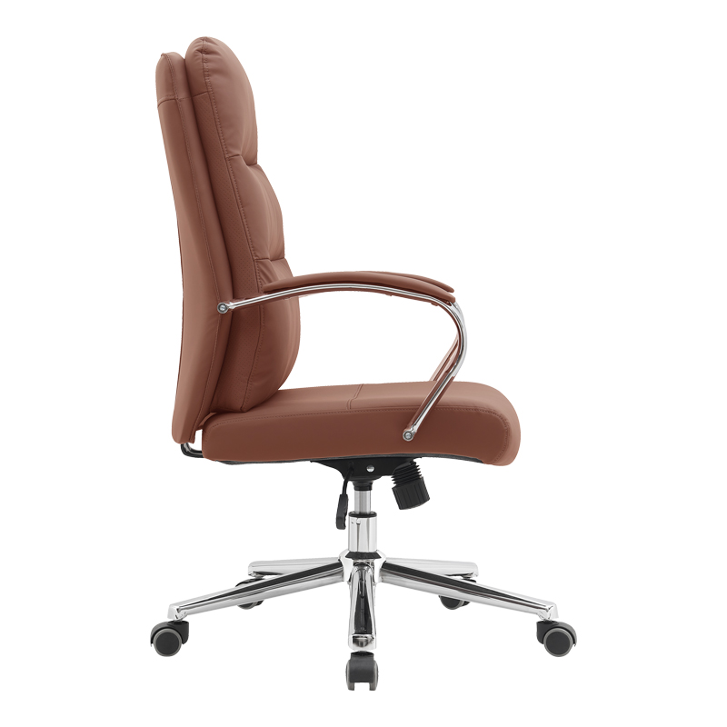 Karrige zyre drejtori Normie pakoworld pu kafe 58x65x103-111cm