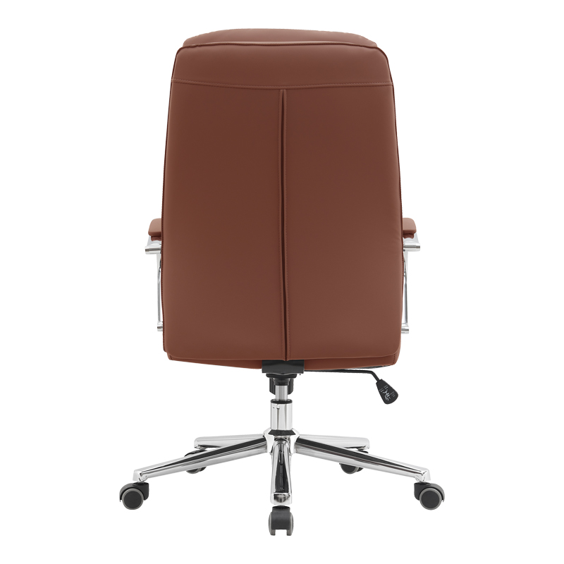 Karrige zyre drejtori Normie pakoworld pu kafe 58x65x103-111cm