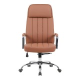 Karrige zyre menaxheri Morales pakoworld pu kafe 60x70x118-124cm