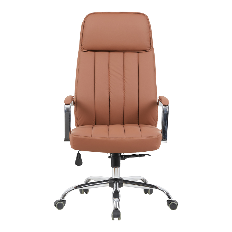 Karrige zyre menaxheri Morales pakoworld pu kafe 60x70x118-124cm