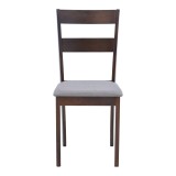Karrige Dallan pakoworld rubberwood në nuancë arre 40x47.5x89cm