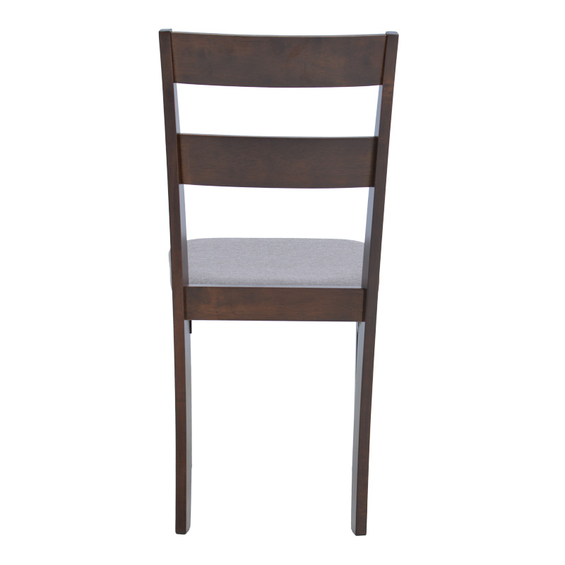 Karrige Dallan pakoworld rubberwood në nuancë arre 40x47.5x89cm