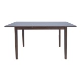 Tavolinë druri e zgjerueshme Mabor pakoworld në ngjyrë arre 120-150x80x73.8cm